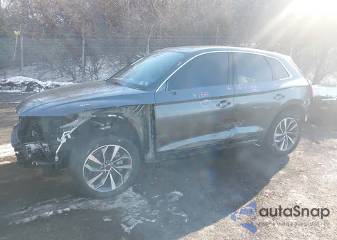 2022 Audi Q5 Premium Plus 45 Tfsi S Line Quattro S Tronic из США, поврежденный, VIN WA1EAAFY4N2050010